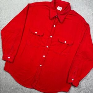 Vintage 70s Big Mac button‎ up long sleeve shirt